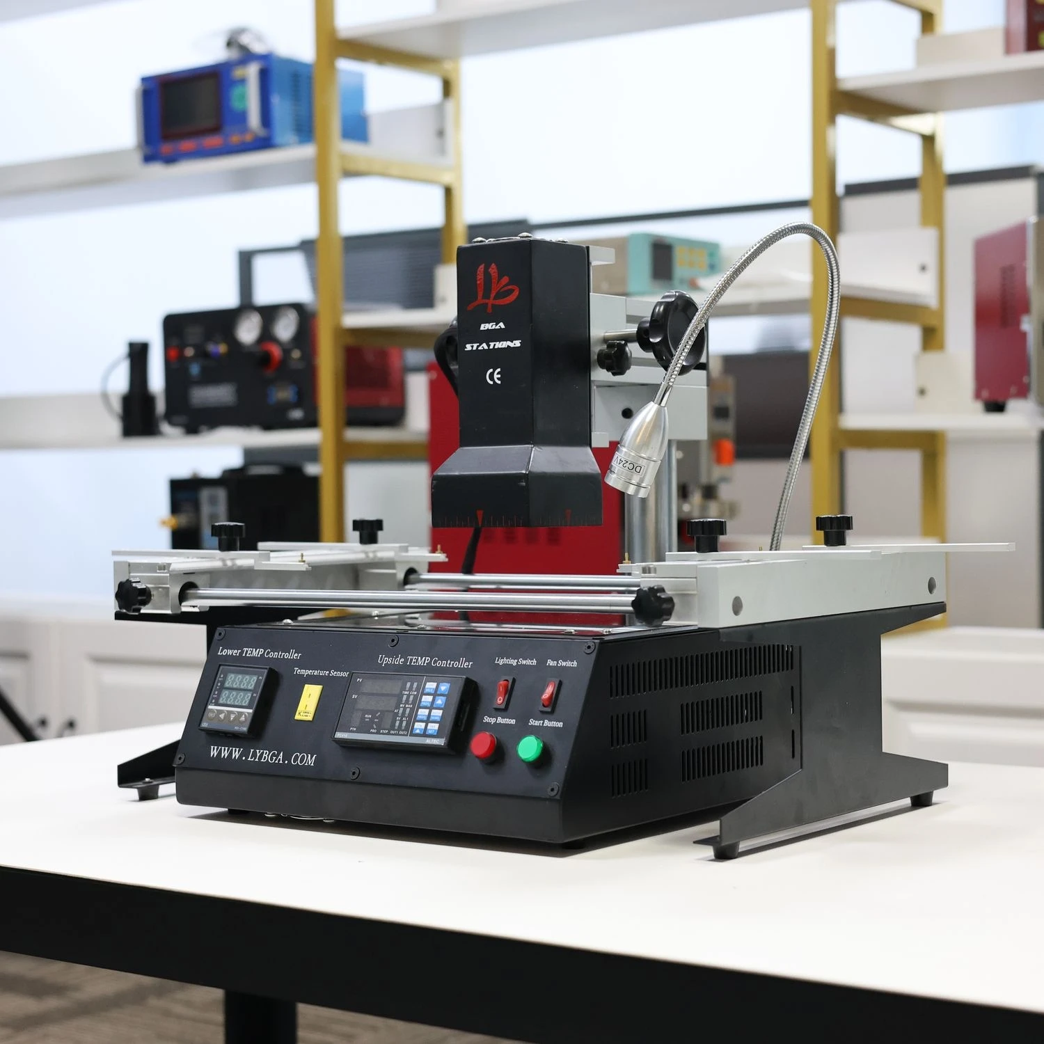 IR6500 BGA リワークステーション 450W 上部  - Infrared Bga Rework Station のレビューと価格