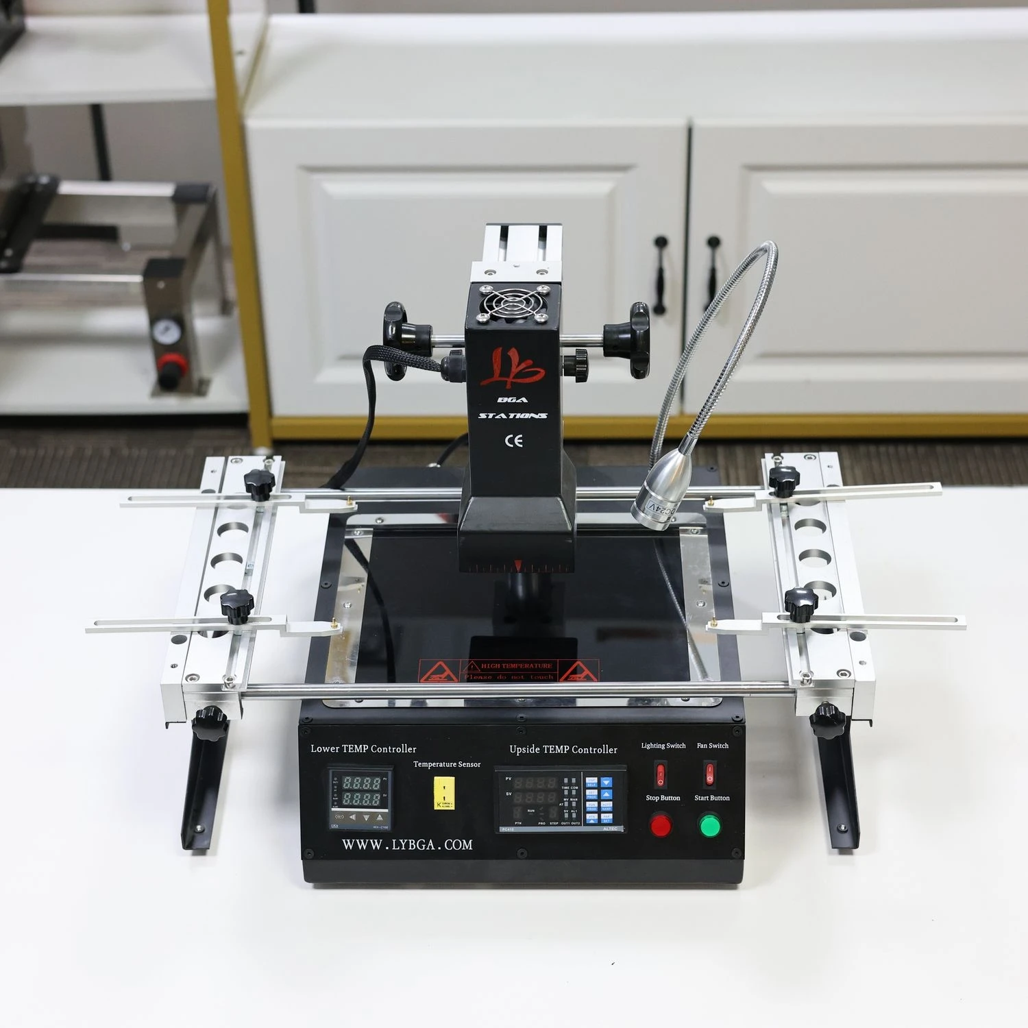 IR6500 BGA リワークステーション 450W 上部  - Infrared Bga Rework Station のレビューと価格