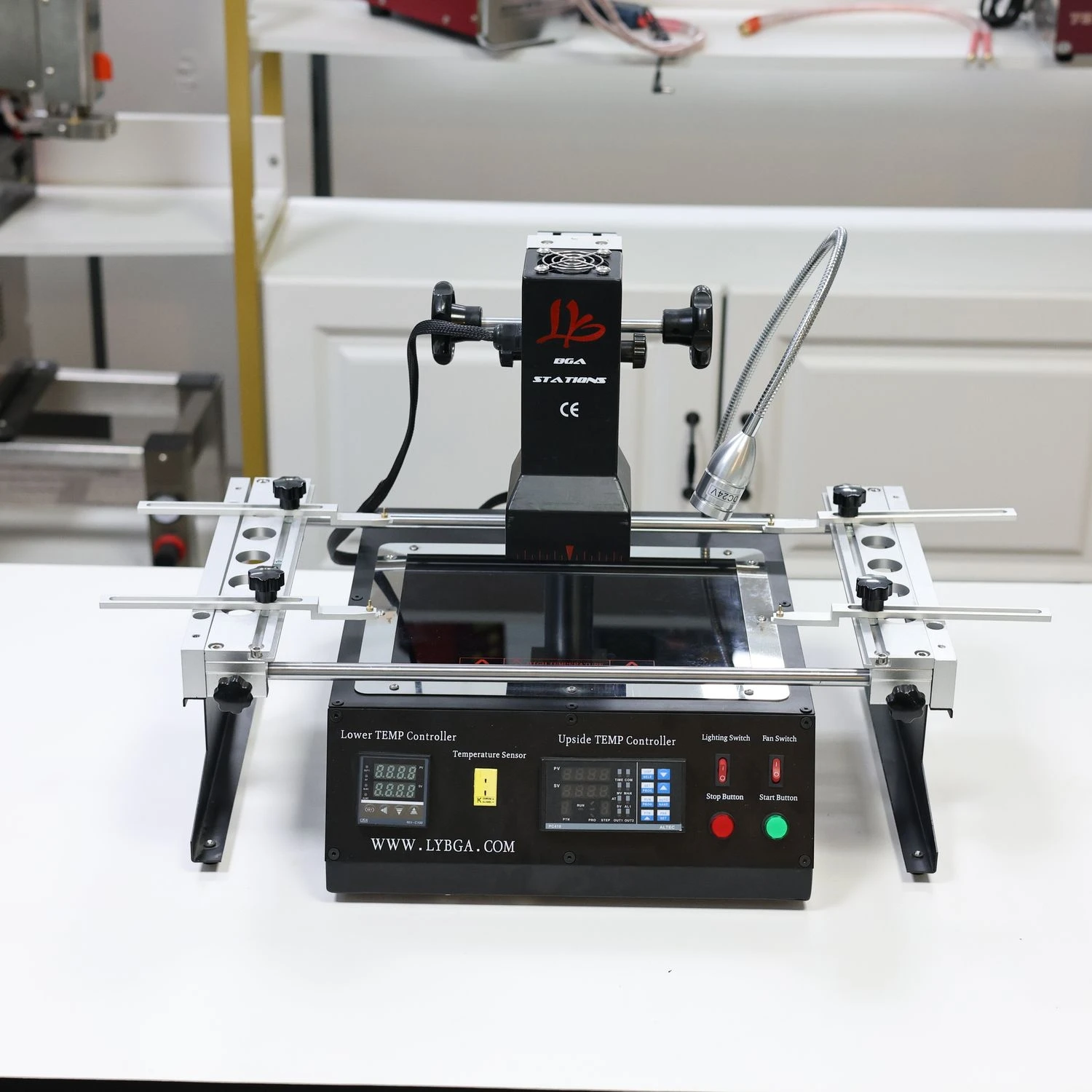 IR6500 BGA リワークステーション 450W 上部  - Infrared Bga Rework Station のレビューと価格